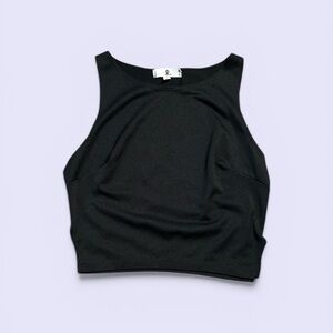 Vintage Rampage Y2K High Neck Cropped Tank